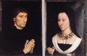 MEMLING, Hans Tommaso Portinari and his Wife wh Spain oil painting artist